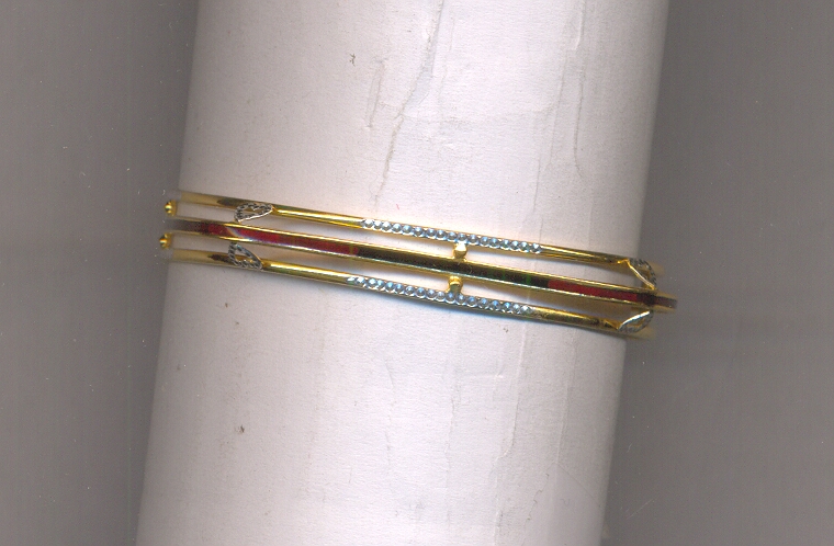 GOLD BANGLE PLAIN FANCY