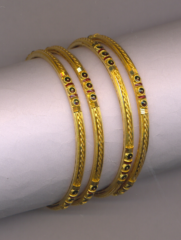 GOLD BANGLE PLAIN FANCY