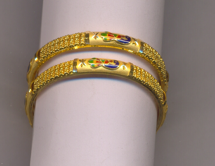 GOLD BANGLE PLAIN FANCY