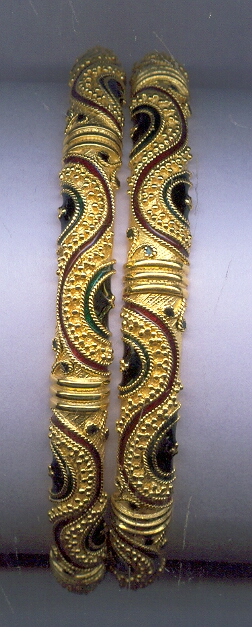 GOLD BANGLE PLAIN FANCY
