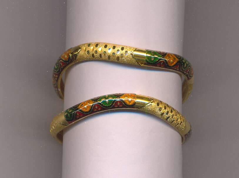 GOLD BANGLE PLAIN FANCY