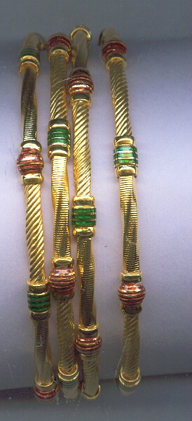 GOLD BANGLE PLAIN FANCY