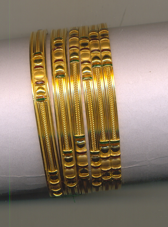 GOLD BANGLE PLAIN FANCY