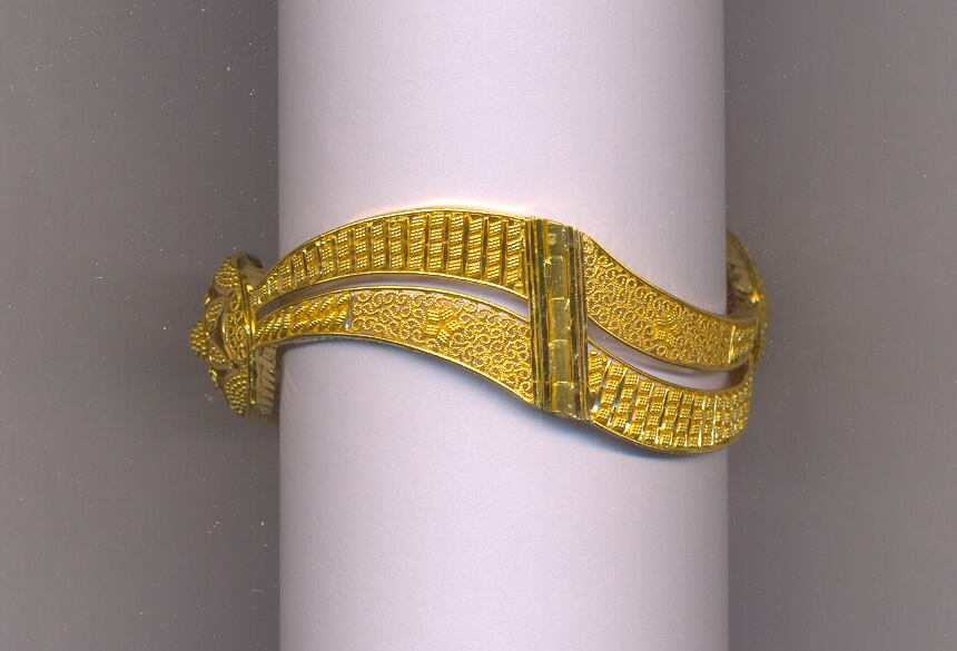 GOLD BANGLE PLAIN FANCY