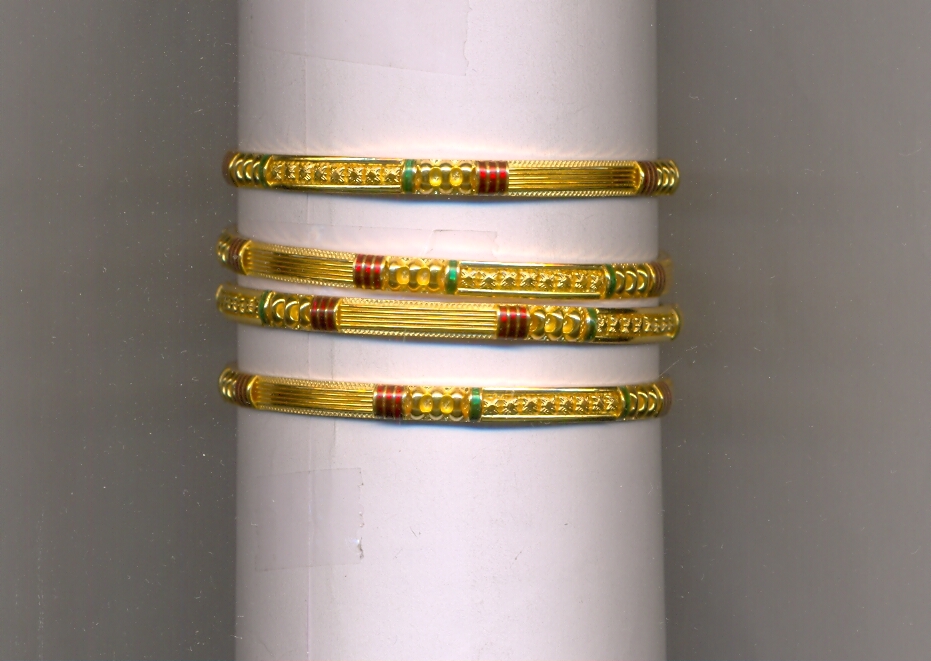 GOLD BANGLE PLAIN FANCY