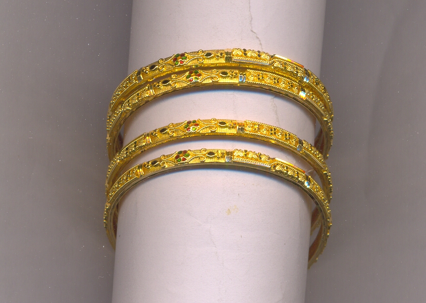 GOLD BANGLE PLAIN FANCY