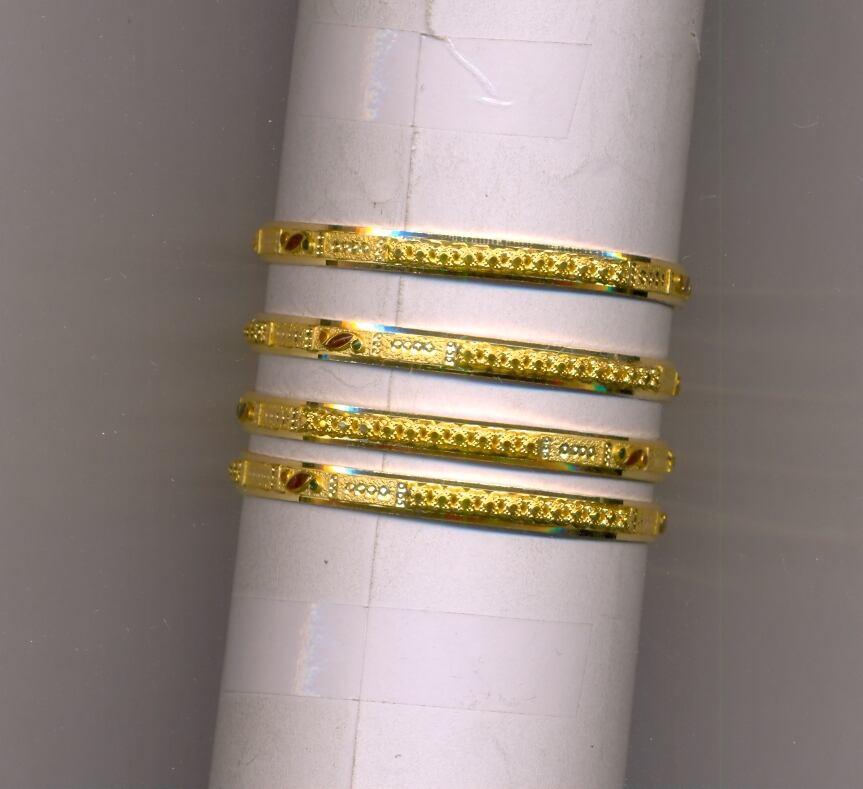 GOLD BANGLE PLAIN FANCY