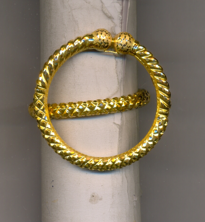 GOLD BANGLE PLAIN FANCY