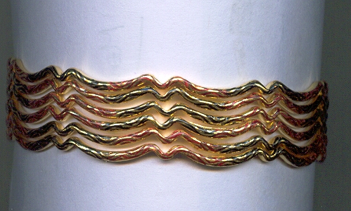 GOLD BANGLE PLAIN FANCY
