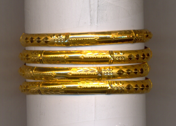 GOLD BANGLE PLAIN FANCY