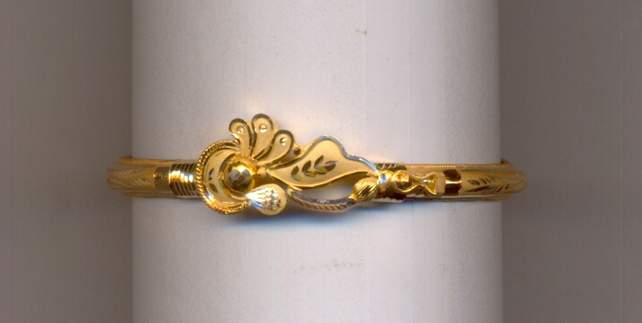 GOLD BANGLE PLAIN FANCY