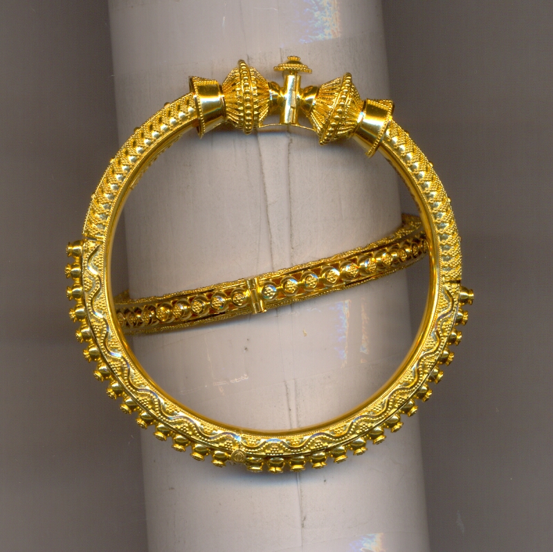 GOLD BANGLE PLAIN FANCY
