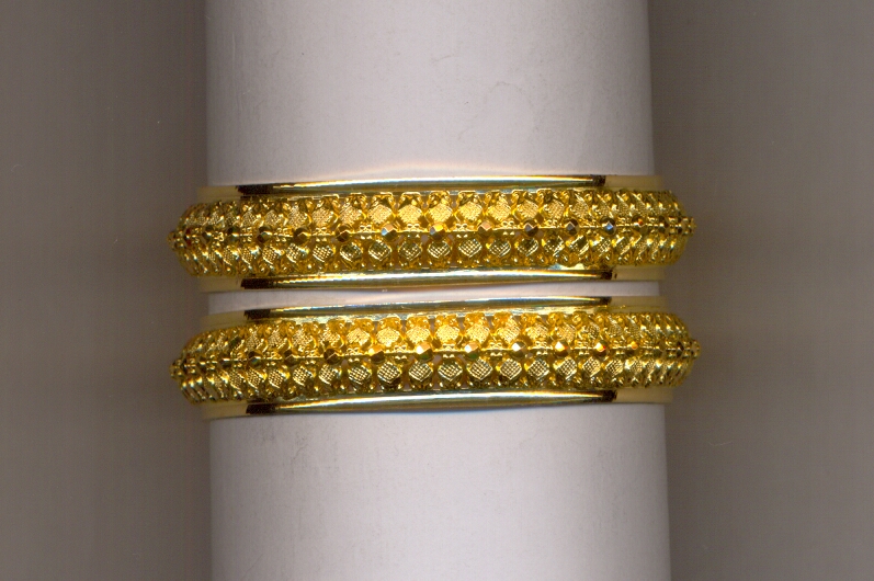 GOLD BANGLE PLAIN FANCY