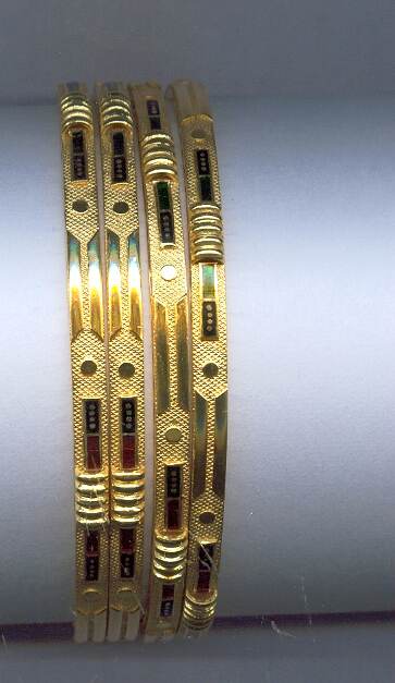 GOLD BANGLE PLAIN FANCY