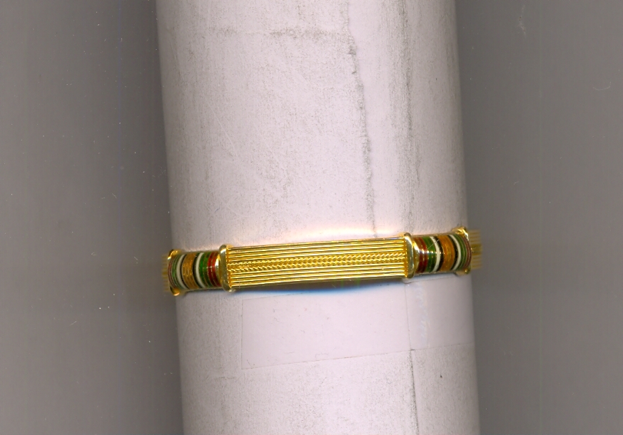 GOLD BANGLE PLAIN FANCY