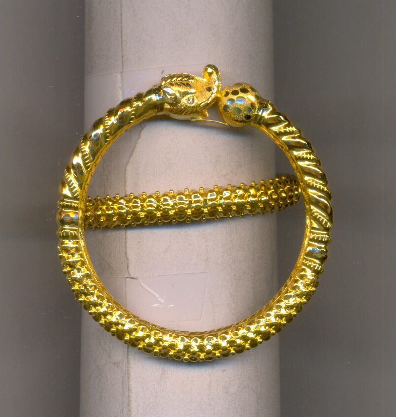 GOLD BANGLE PLAIN FANCY