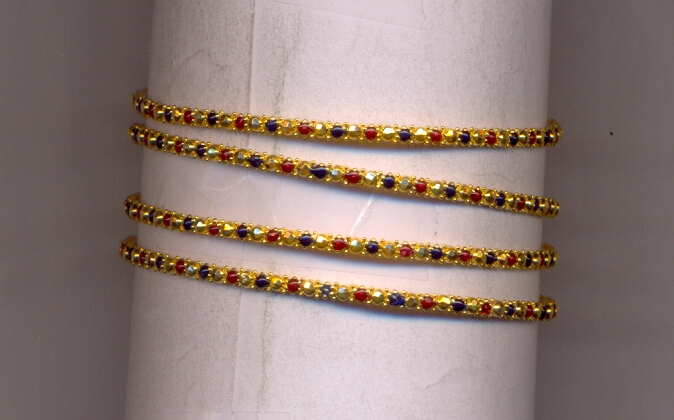 GOLD BANGLE PLAIN FANCY