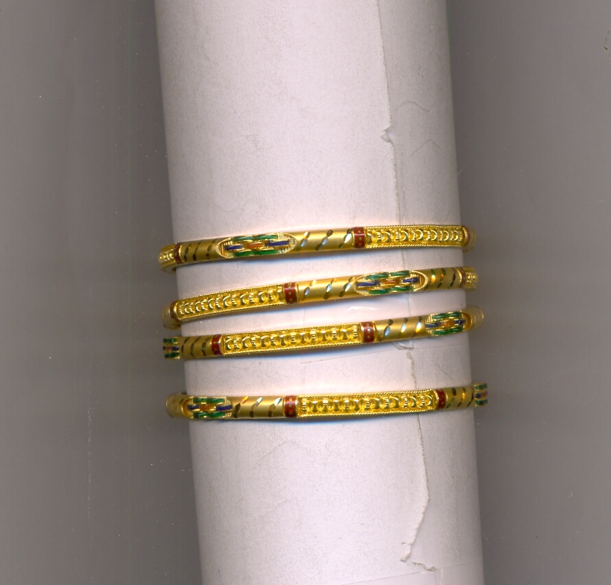 GOLD BANGLE PLAIN FANCY