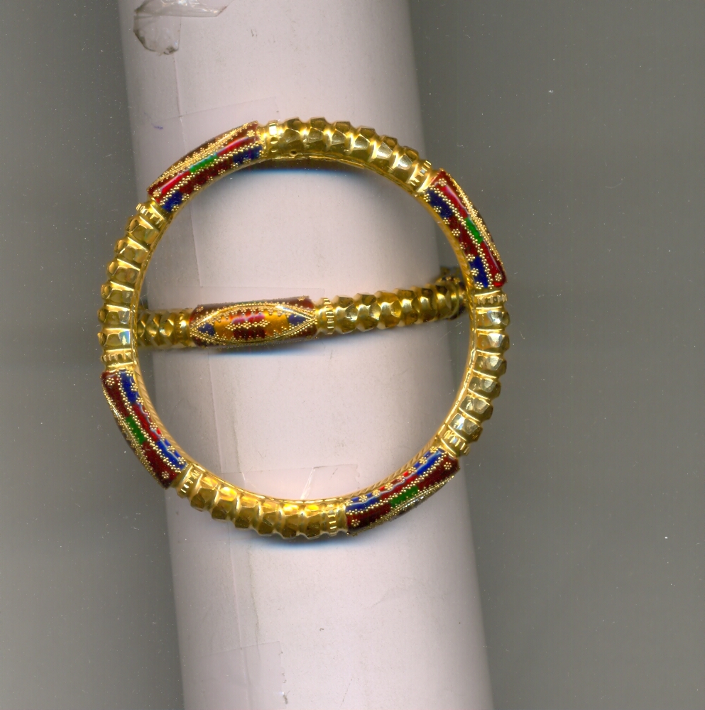 GOLD BANGLE PLAIN FANCY