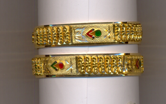 GOLD BANGLE PLAIN FANCY