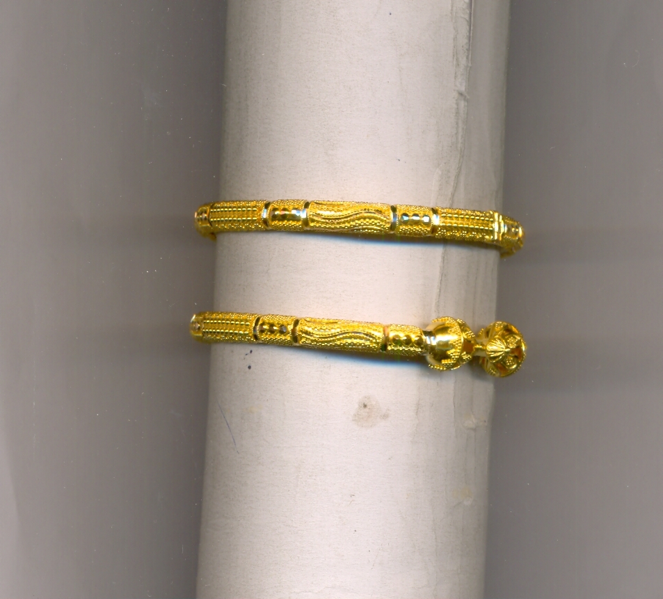 GOLD BANGLE PLAIN FANCY