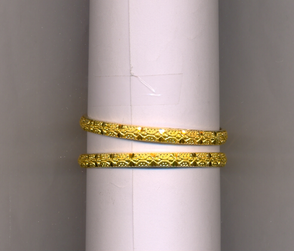 GOLD BANGLE PLAIN FANCY
