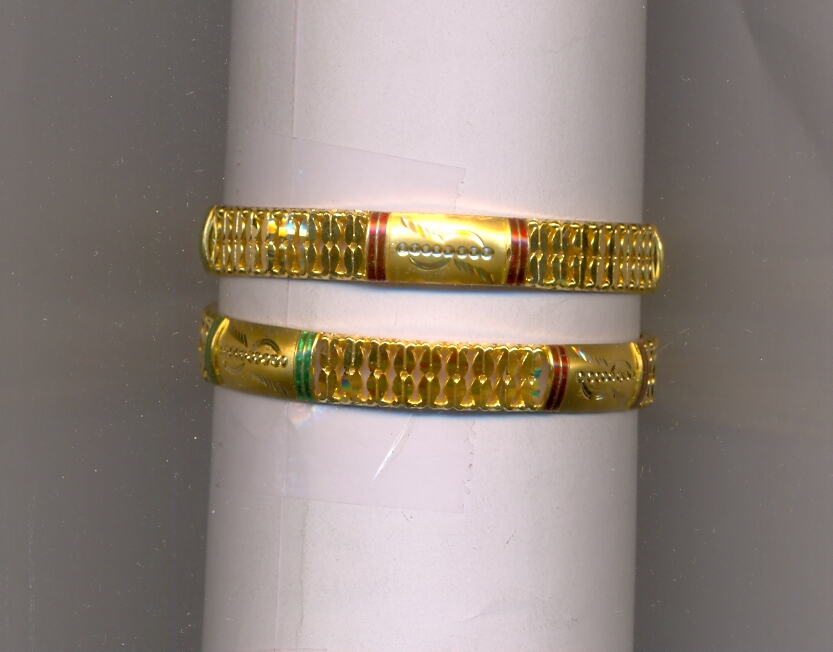 GOLD BANGLE PLAIN FANCY