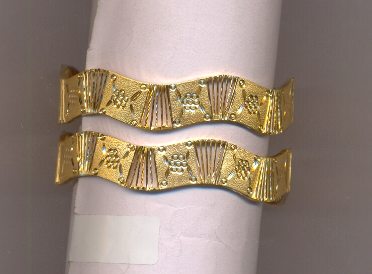 GOLD BANGLE PLAIN FANCY