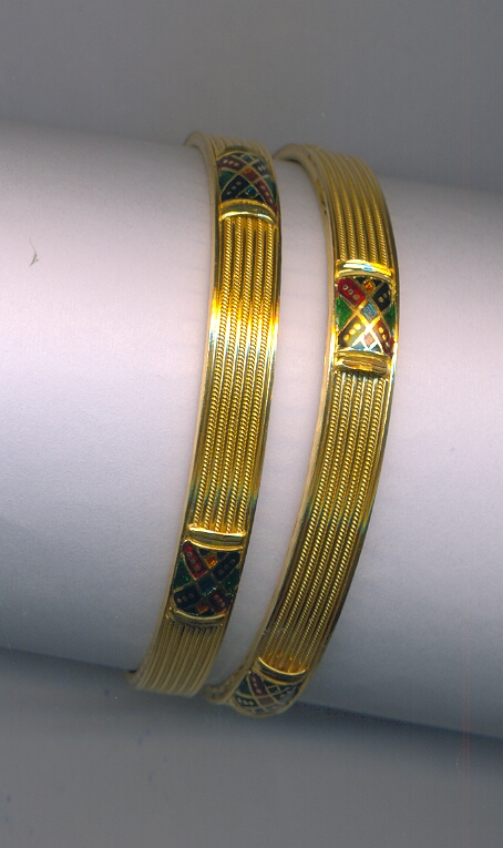 GOLD BANGLE PLAIN FANCY