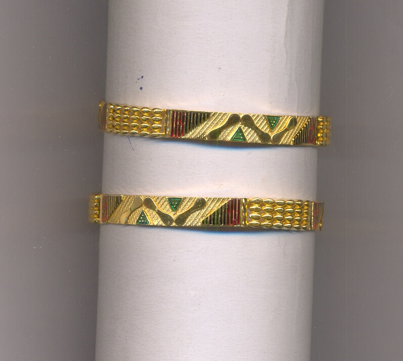 GOLD BANGLE PLAIN FANCY