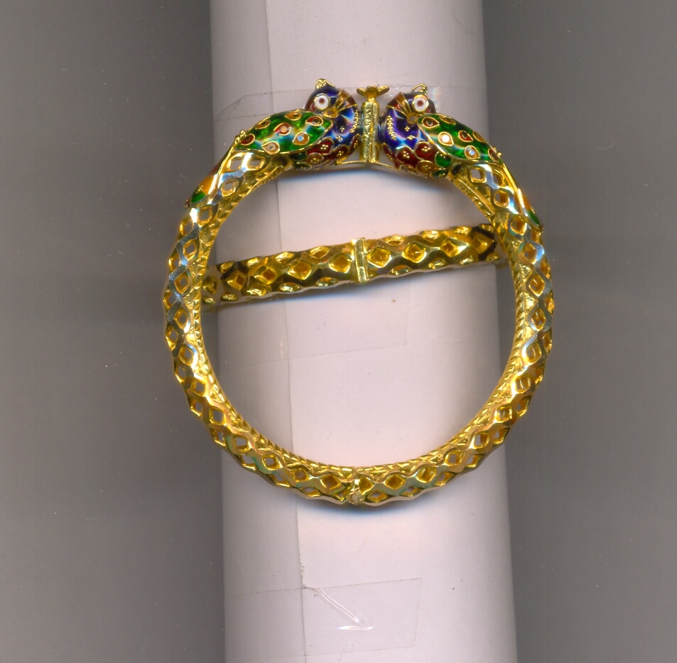 GOLD BANGLE PLAIN FANCY
