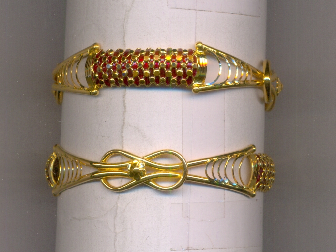 GOLD BANGLE PLAIN FANCY
