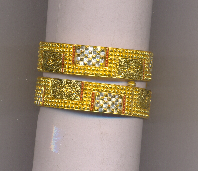 GOLD BANGLE PLAIN FANCY