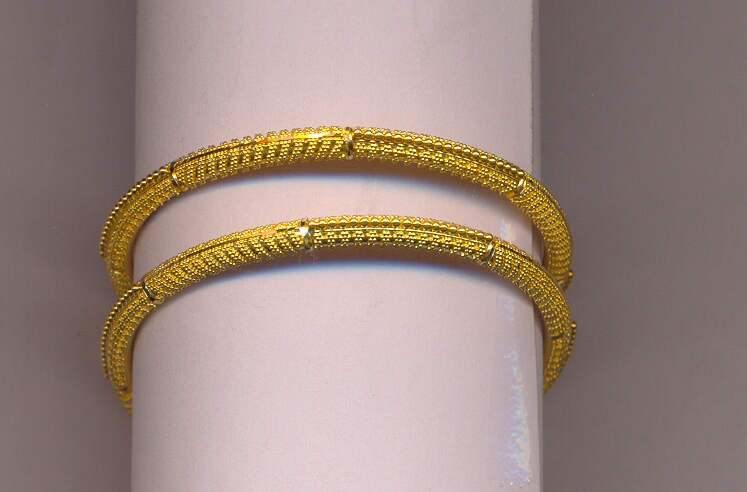 GOLD BANGLE PLAIN FANCY