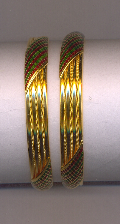GOLD BANGLE PLAIN FANCY