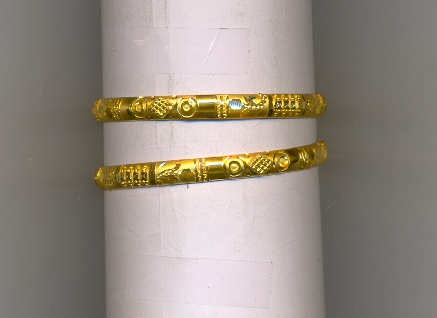 GOLD BANGLE PLAIN FANCY