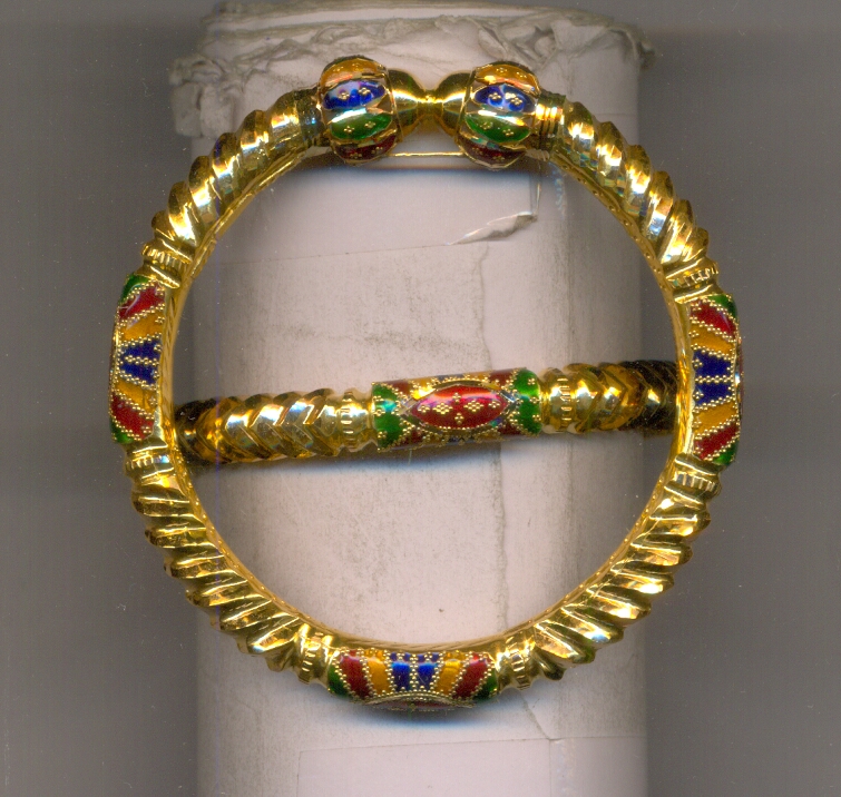 GOLD BANGLE PLAIN FANCY