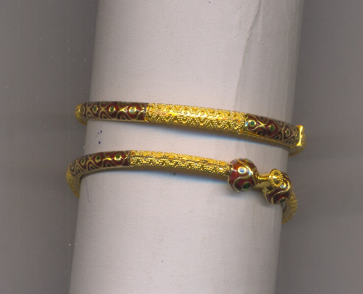 GOLD BANGLE PLAIN FANCY