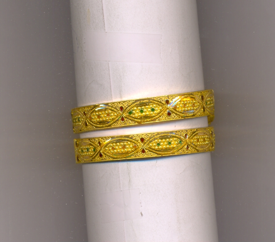 GOLD BANGLE PLAIN FANCY