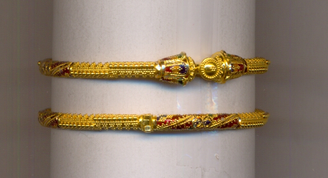 GOLD BANGLE PLAIN FANCY