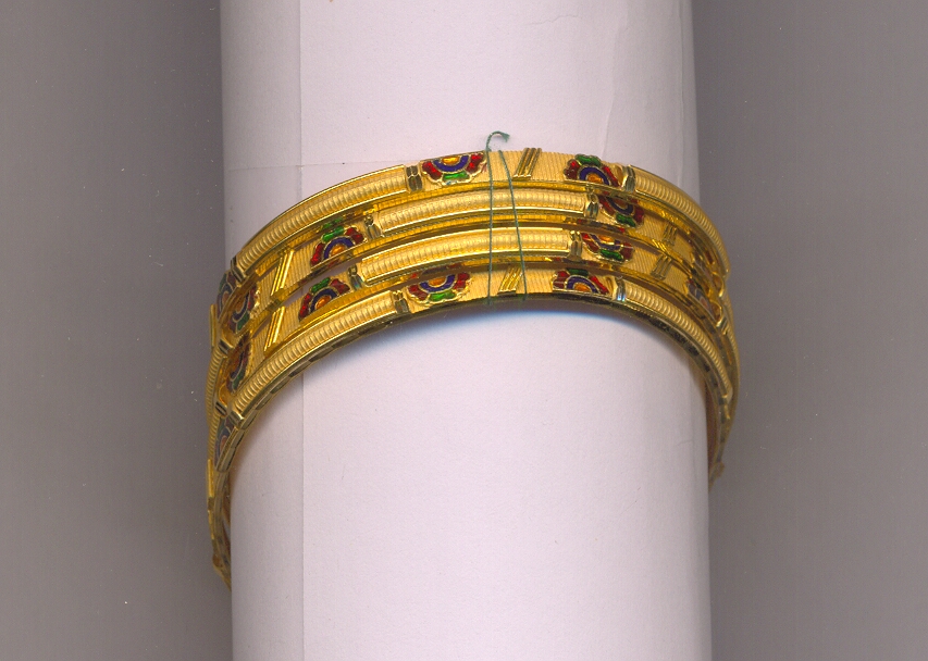 GOLD BANGLE PLAIN FANCY