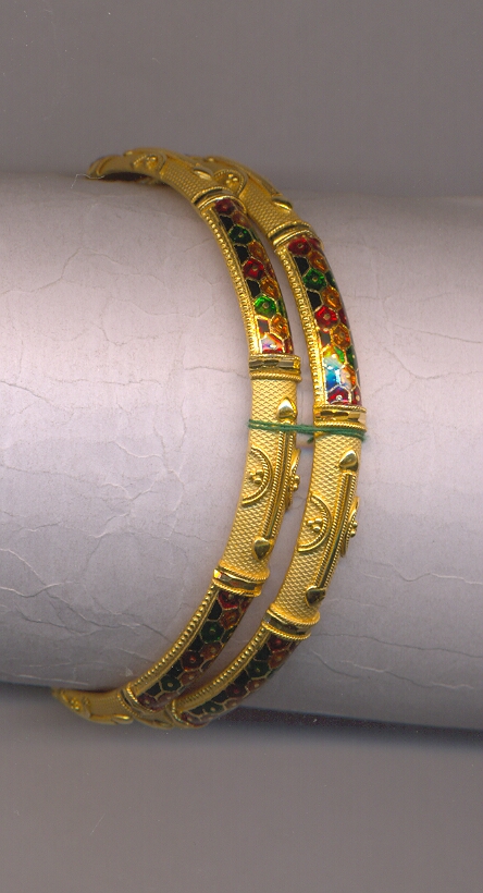 GOLD BANGLE PLAIN FANCY