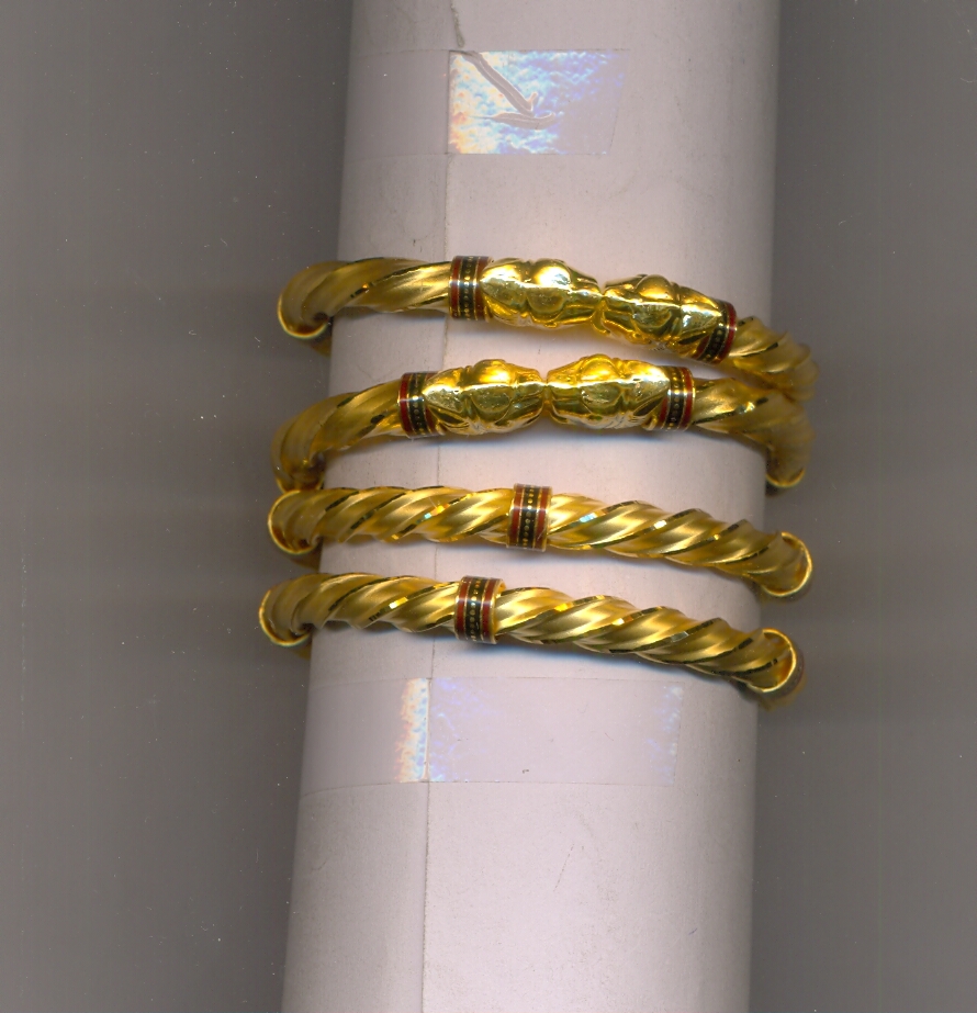 GOLD BANGLE PLAIN FANCY