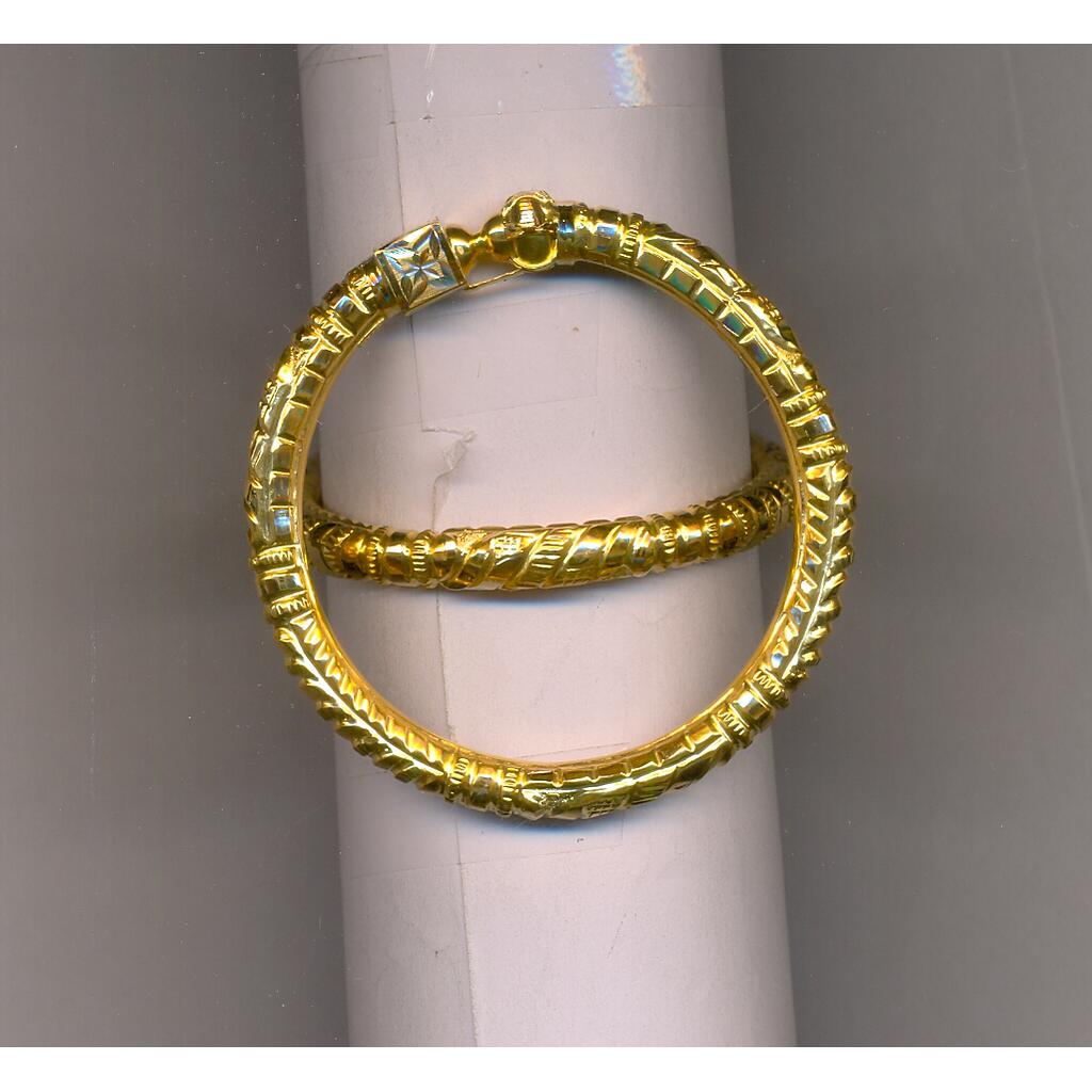 GOLD BANGLE PLAIN FANCY