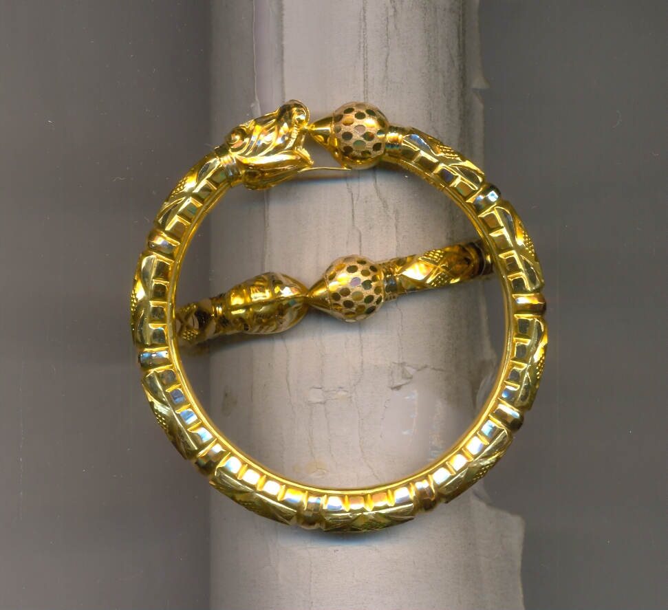 GOLD BANGLE PLAIN FANCY