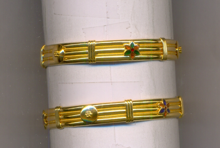 GOLD BANGLE PLAIN FANCY