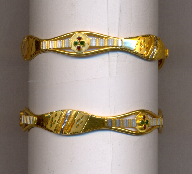 GOLD BANGLE PLAIN FANCY