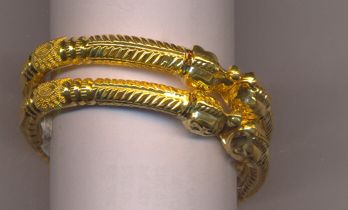 GOLD BANGLE PLAIN FANCY