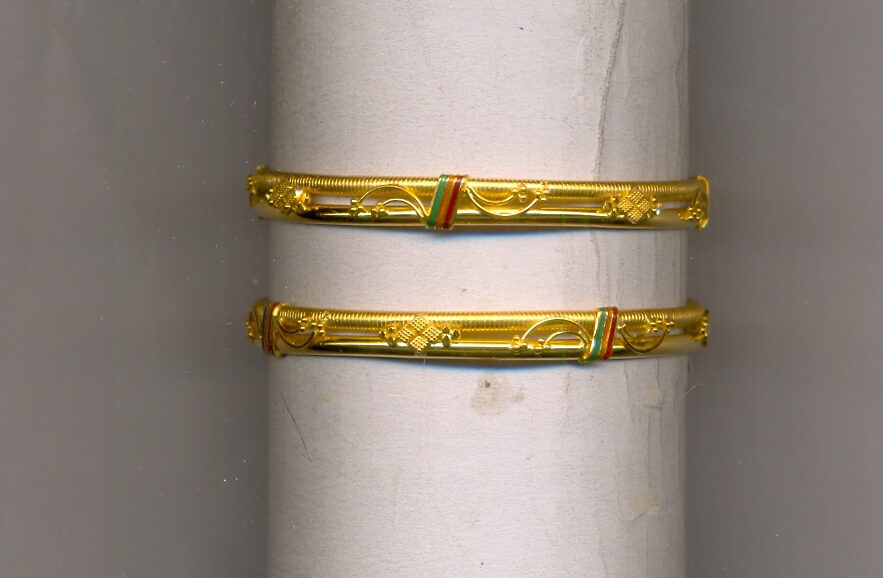 GOLD BANGLE PLAIN FANCY