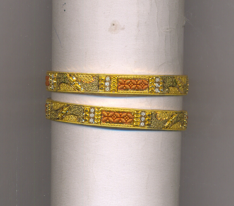 GOLD BANGLE PLAIN FANCY